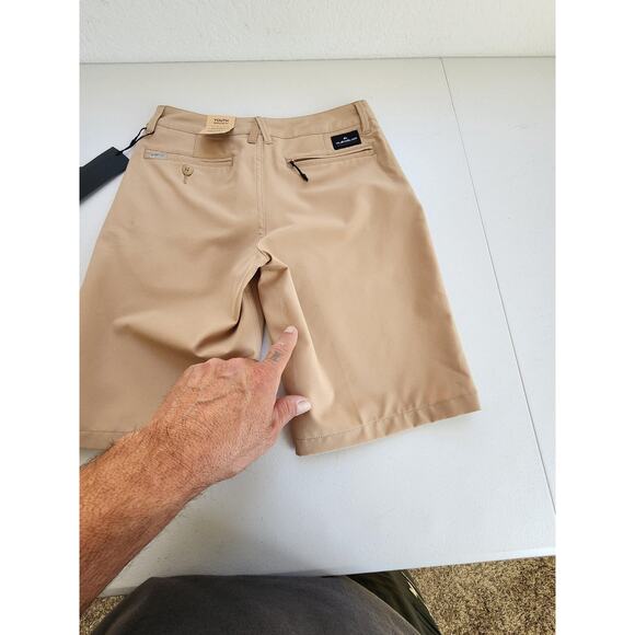 Quiksilver Shorts Boys 12 Khaki Amphibian Hybrid Walkshorts 4-Way Stretch Youth - Picture 11 of 16